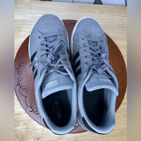 Adidas DAILY 3.0 SHOES Gray size 13 - Picture 8 of 10